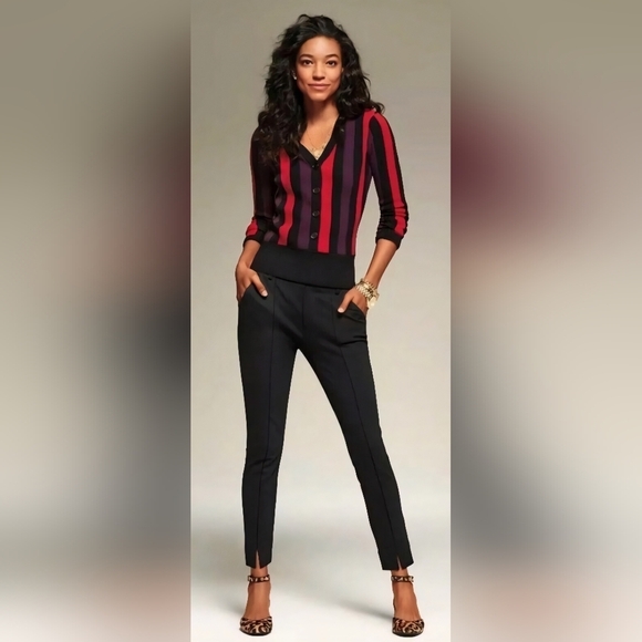 Cabi Stripe Long sleeve Top - Picture 1 of 6